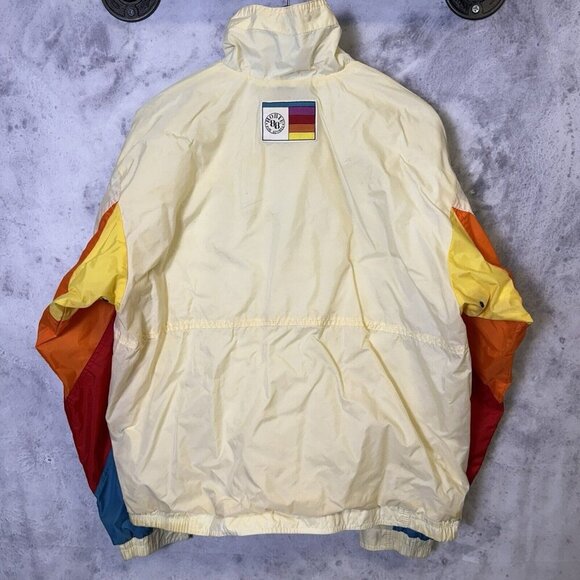 Vintage Hobie Surfing Jacket Mens 2XL Full Zip Windbreaker Surf Beach Sailing - Picture 2 of 16